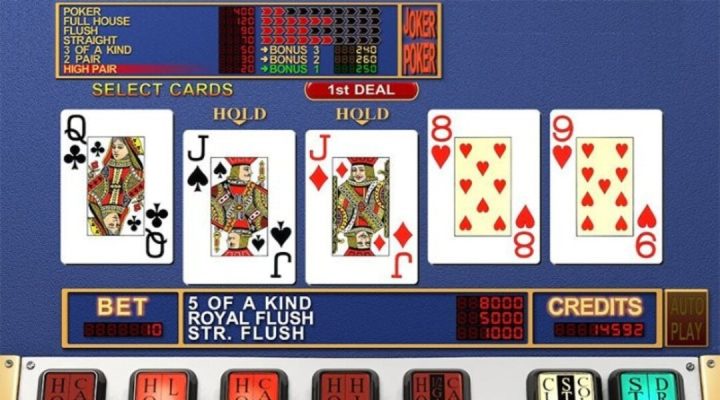 video poker mistakes